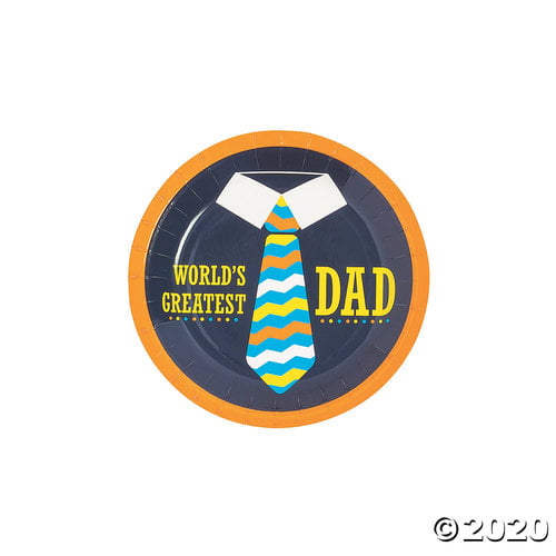 24 Father's Day Cup Cake Toppers Decorations Best Step-Dad In The World 